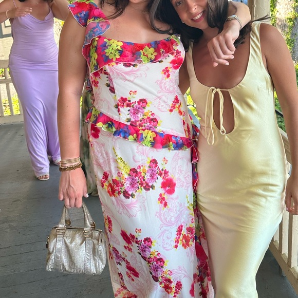 Danielle guizio maxi dress. Worn once size L - Picture 4 of 5